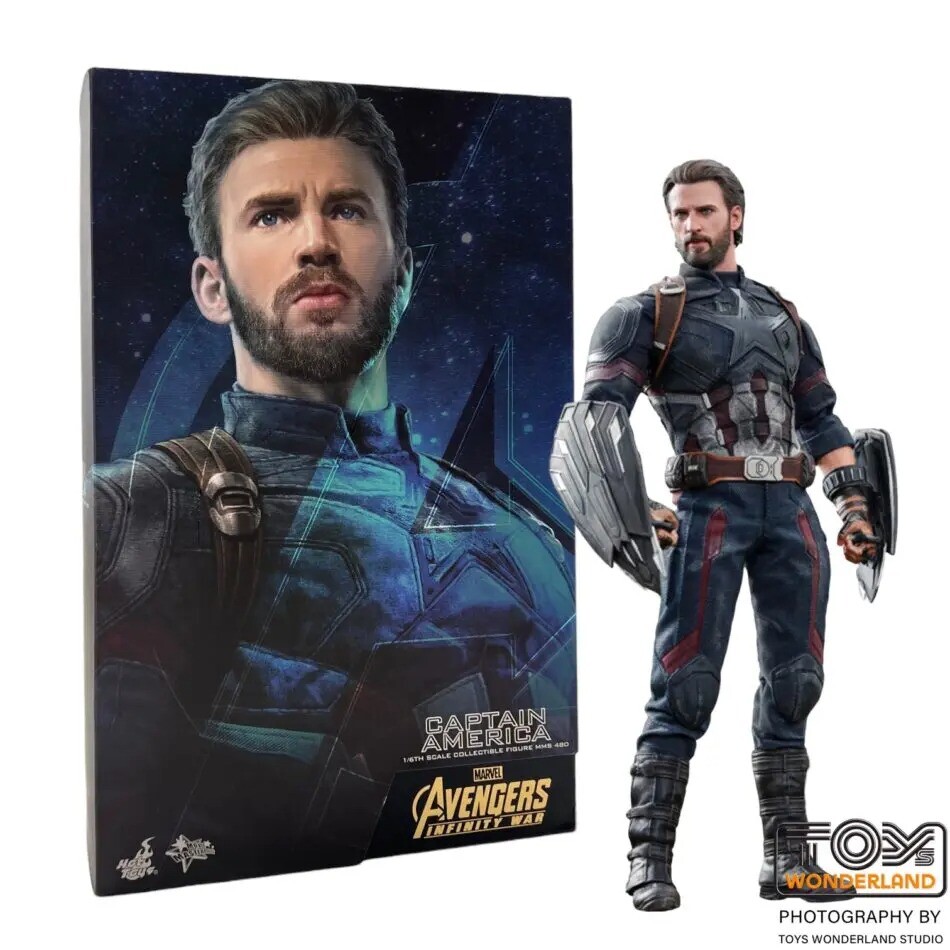 

Коллекционная фигурка Hot Toys Avengers: Infinity War, Captain America MMS480, 31 см