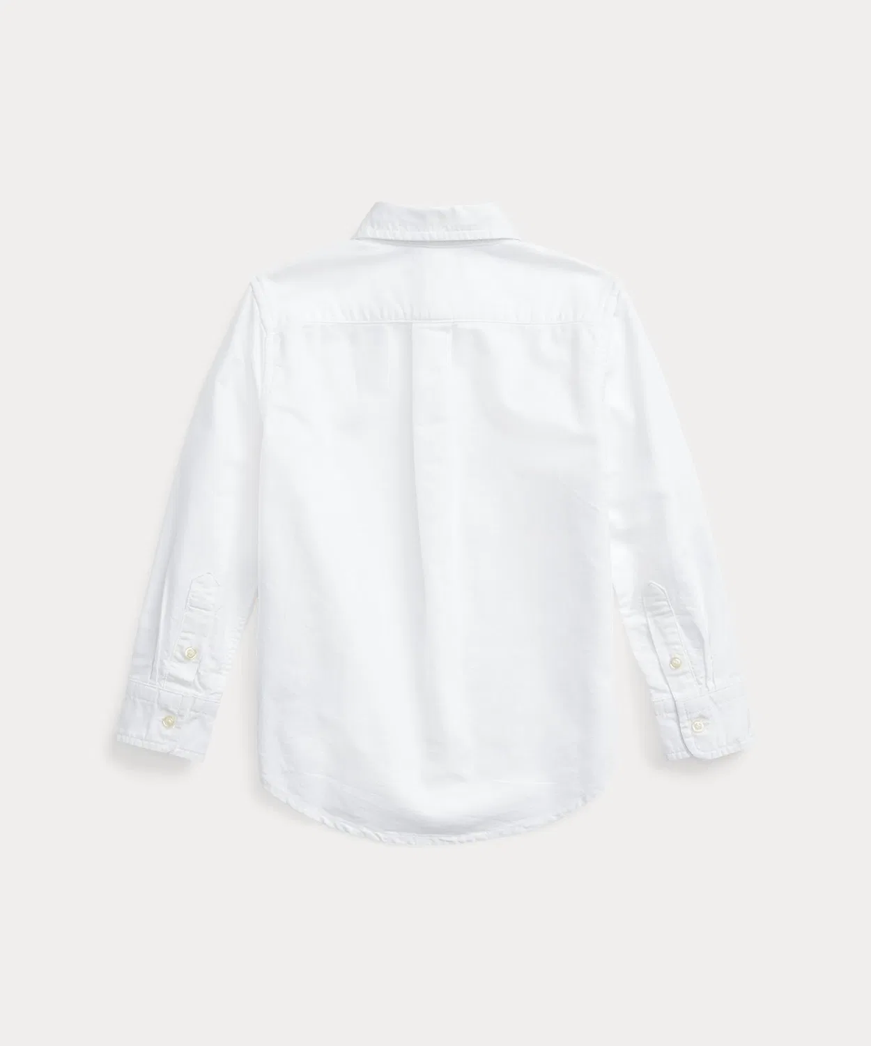 Детская рубашка с длинным рукавомPOLO RALPH LAUREN CHILDRENSWEAR, White — фото 3