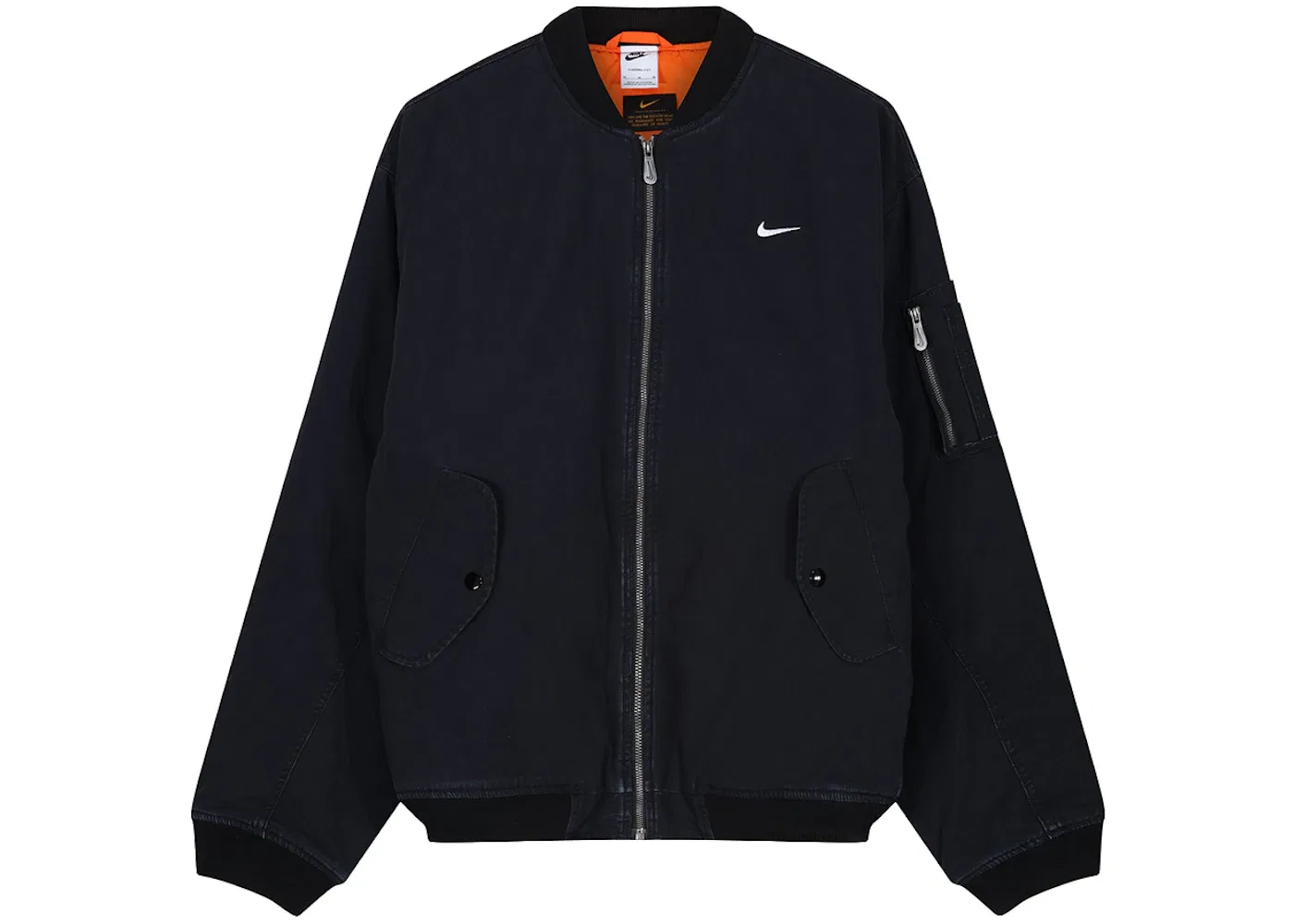 Мужская куртка с принтом Nike Flight Jacket, Black/White