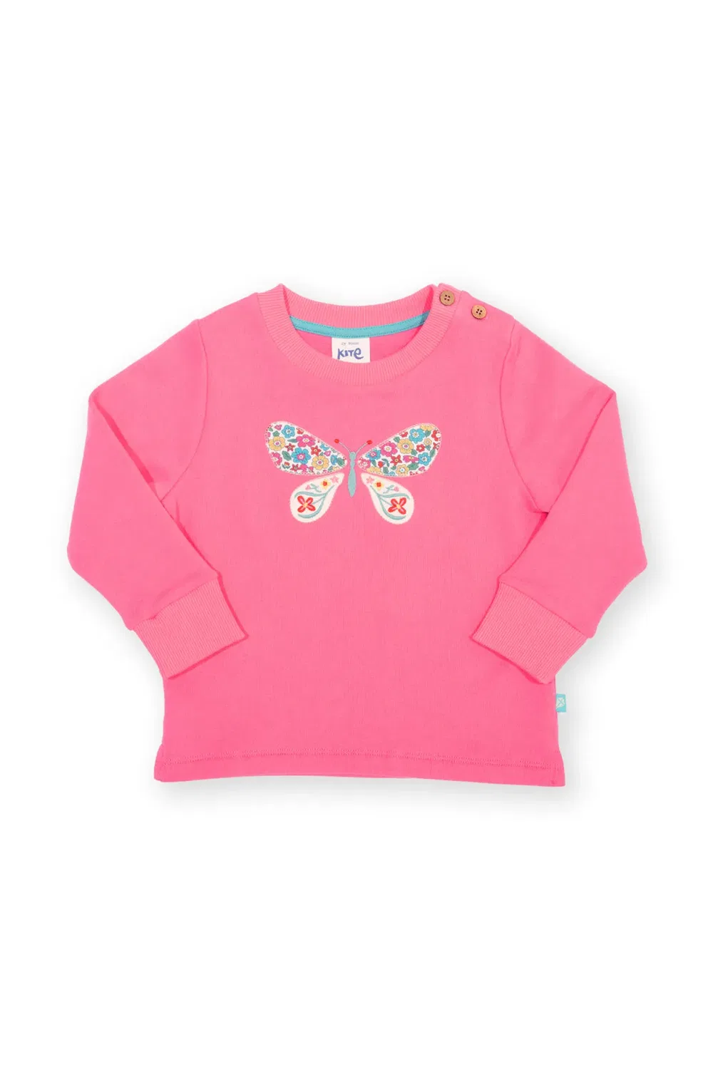 Детский свитшот Flutterby Kite, Pink