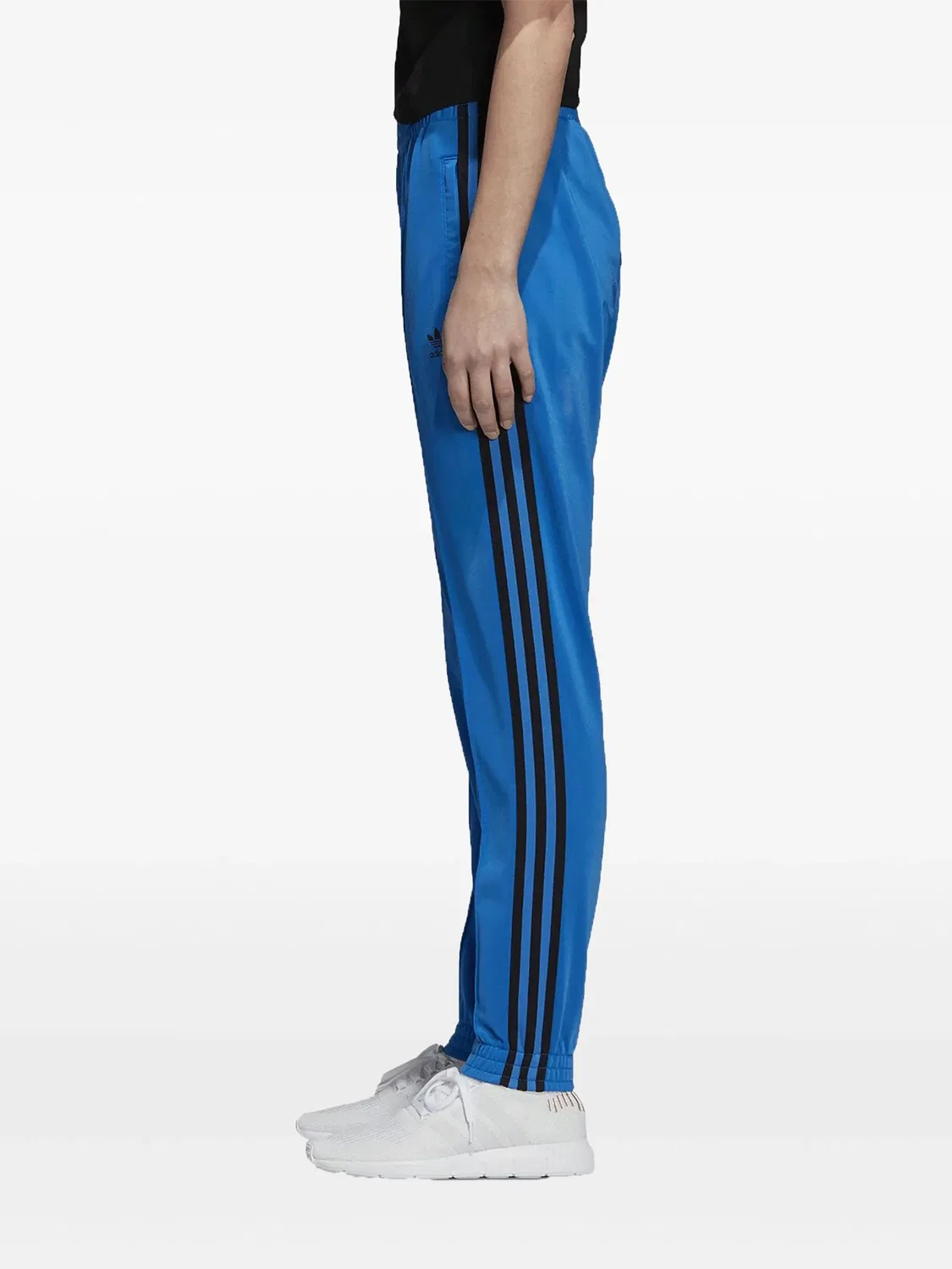 Спортивные брюки с полосками Adidas, синий — фото 2