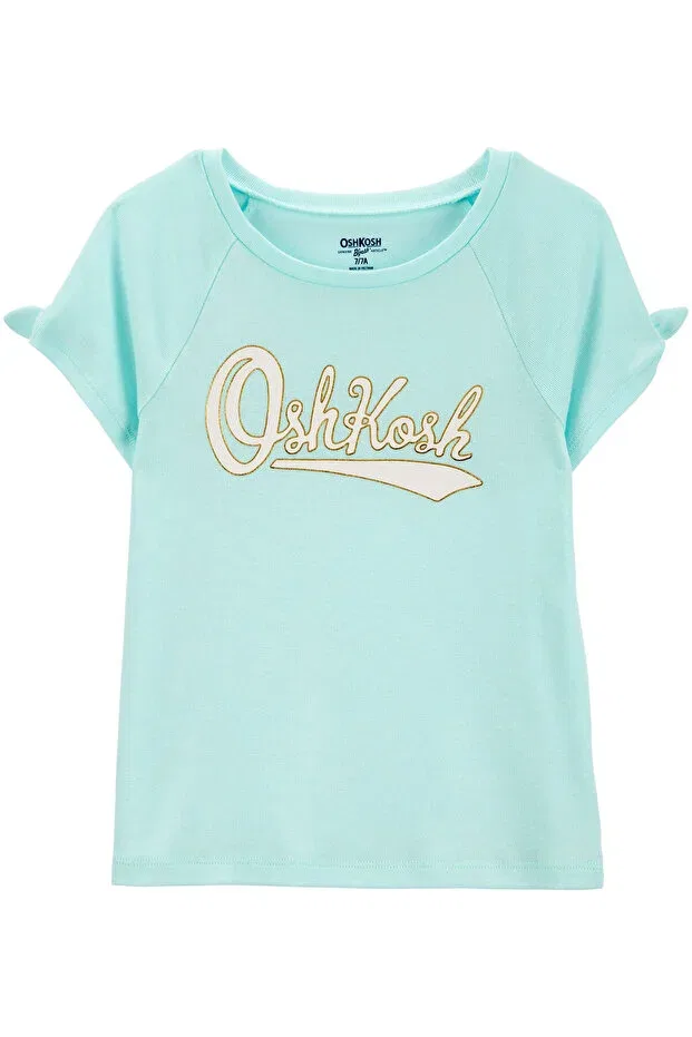 Детская футболка для девочек хлопковая Oshkosh, Blue