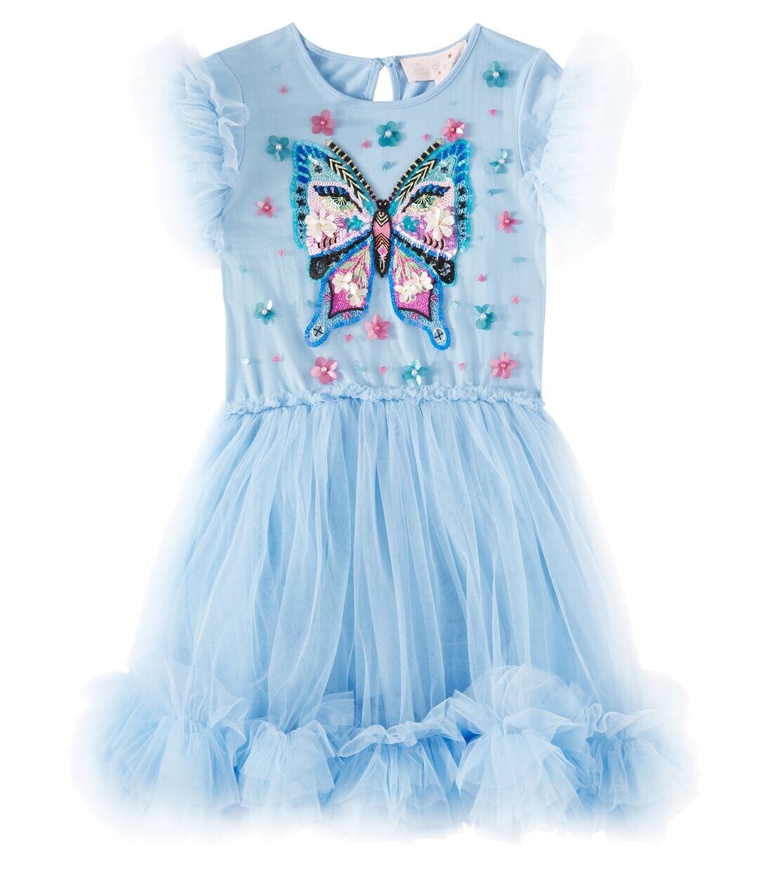 Платье из тюля «Калейдоскопические глаза» Tutu Du Monde, цвет placid blue