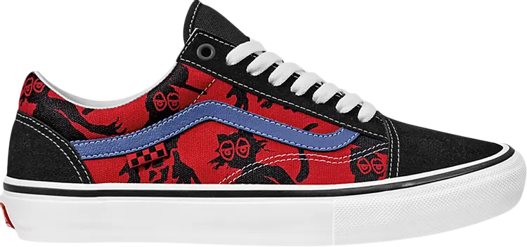 

Кеды Vans Krooked x Skate Old Skool Natas For Ray Barbee, черный