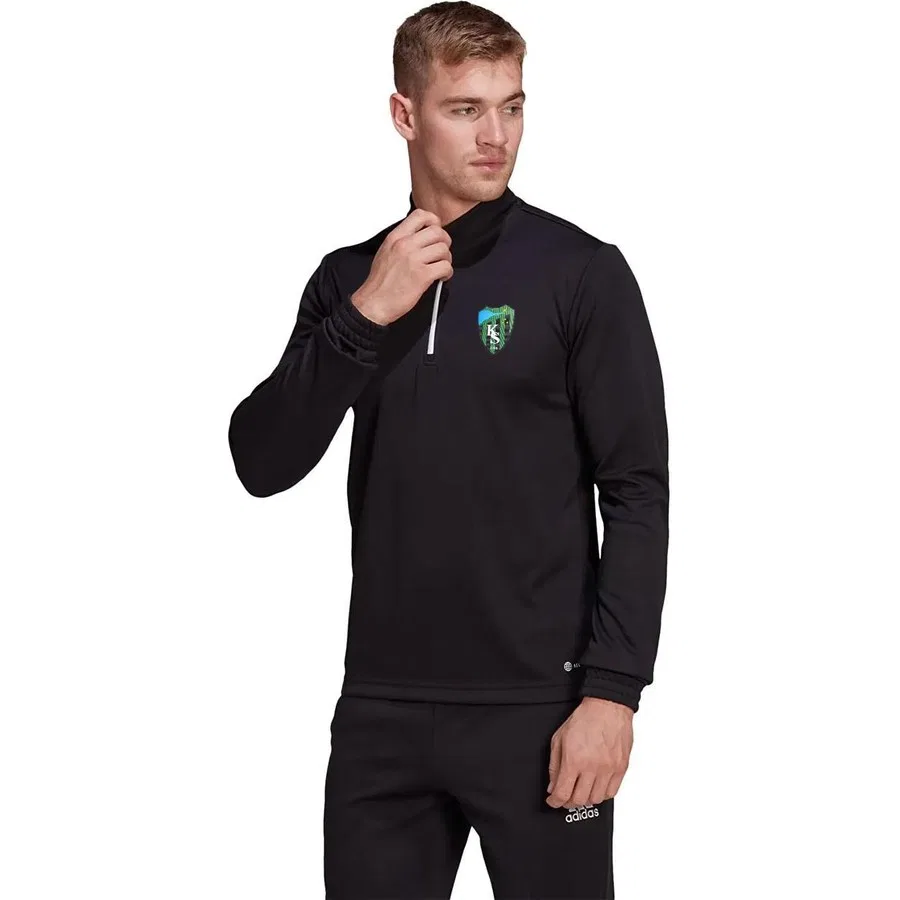 Свитшот спортивный с капюшоном Kocaelispor H57544 ENT22 Tr Top adidas, Черный — фото 3