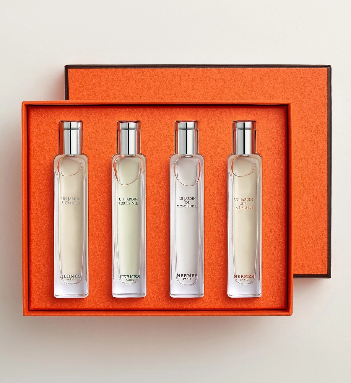 

Парфюмерный набор Hermès Les Jardins, 4 предмета