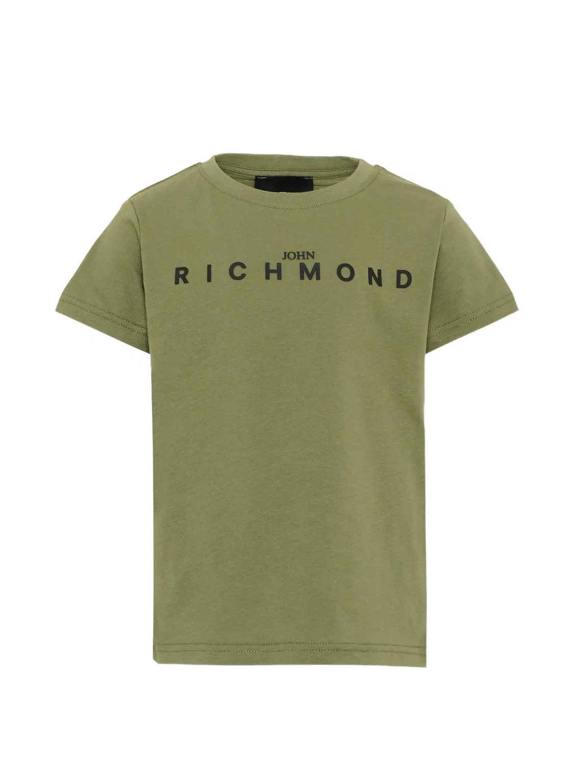 Футболка с логотипом John Richmond Junior, зеленый