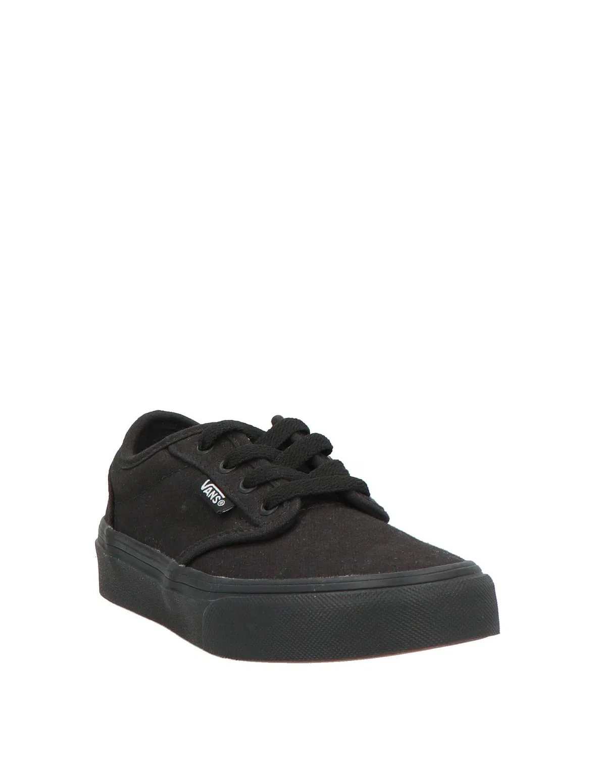 Мужские кеды с кожаным верхом Vans, черный — фото 2
