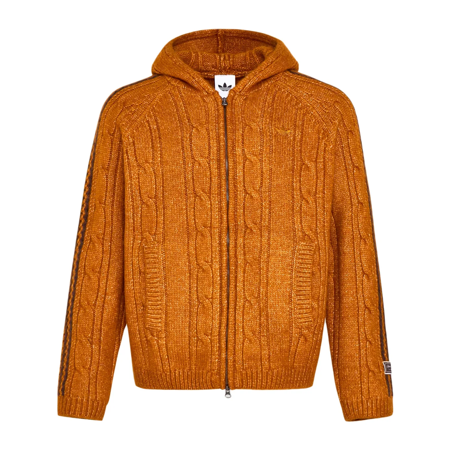 Толстовка с капюшоном и молнией RFD мужская Adidas Originals, Craft Ochre
