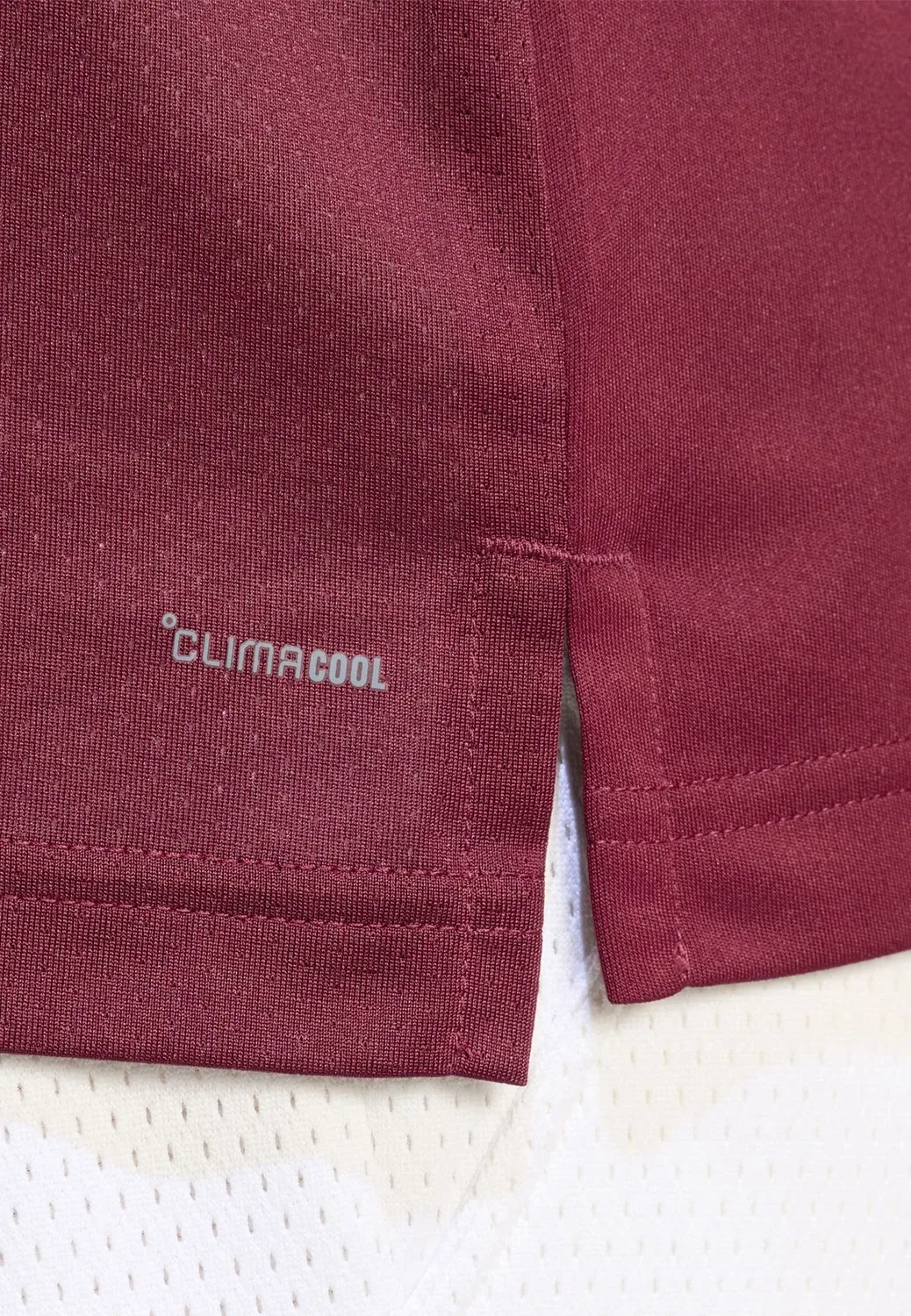 Клубное поло - рубашка поло Adidas Performance, Maroon — фото 4