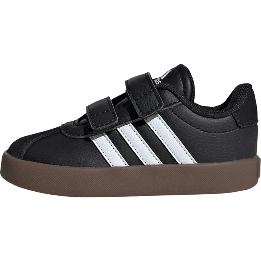 Кроссовки с ремешками на липучке adidas Sportswear ID9156 VL Court 3.0, Черный — фото 3