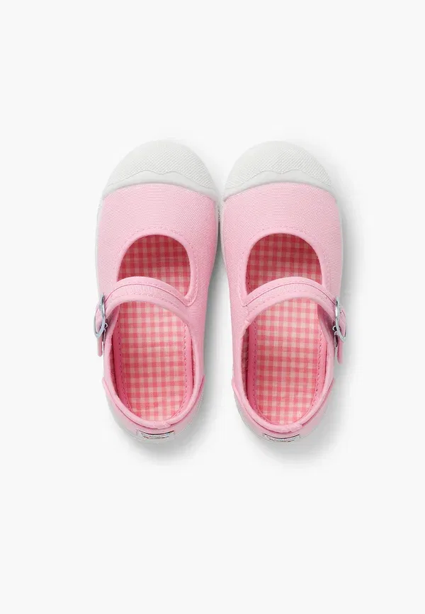 Туфли с пряжкой Baby shoes Pisamonas rosa, розовый — фото 3