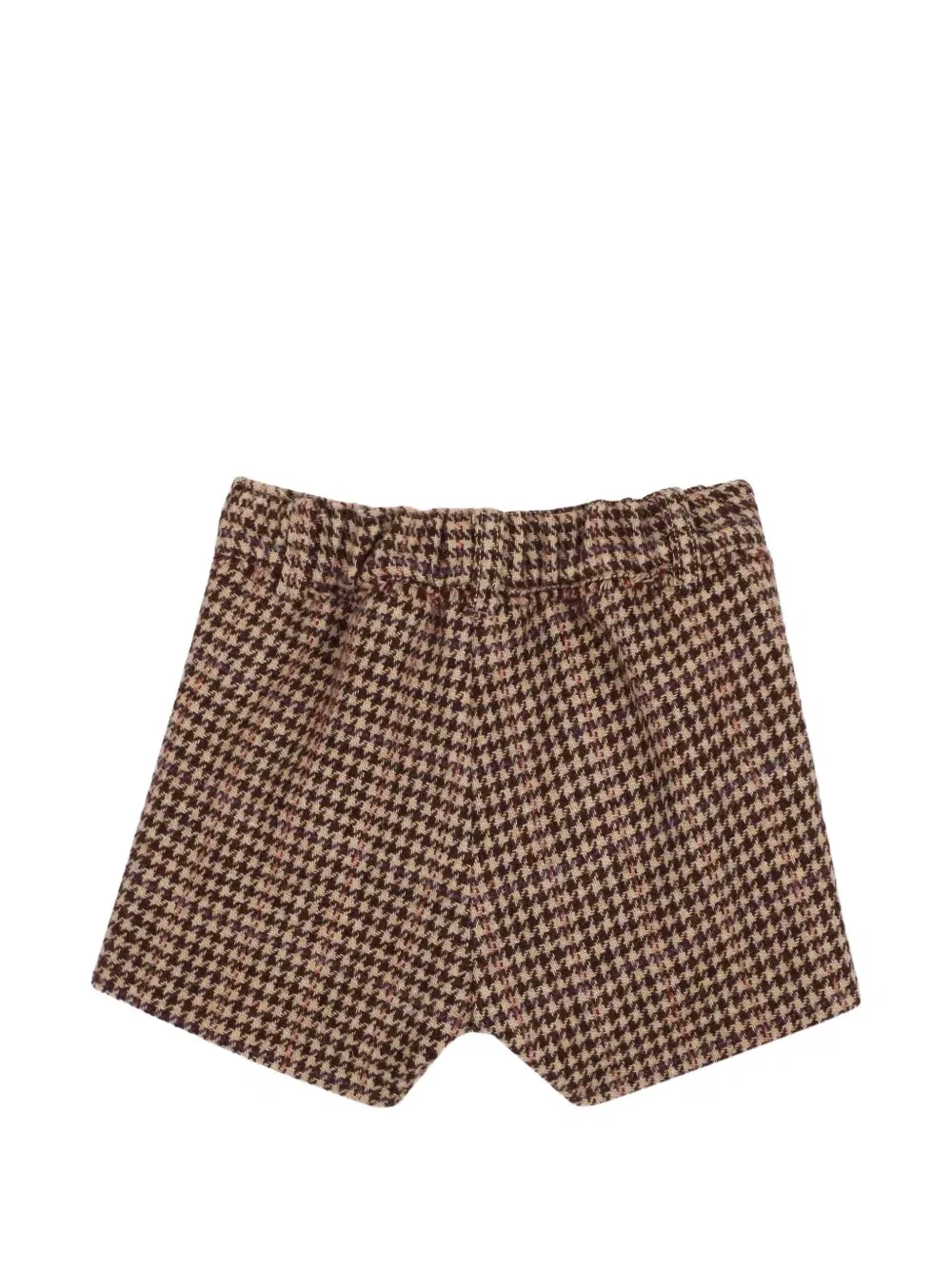 Шорты в ломаную клетку Chloe Kids, бежевый — фото 2