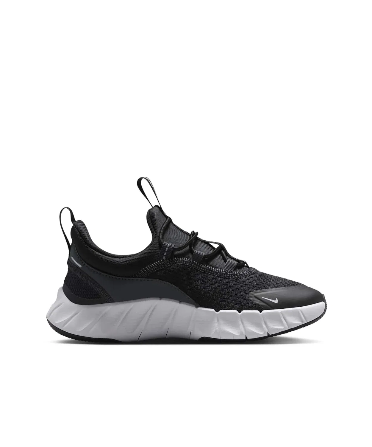 Детские кроссовки с гибкой подошвой Nike Free Ride Little Kids' Running Shoes, Black — фото 3