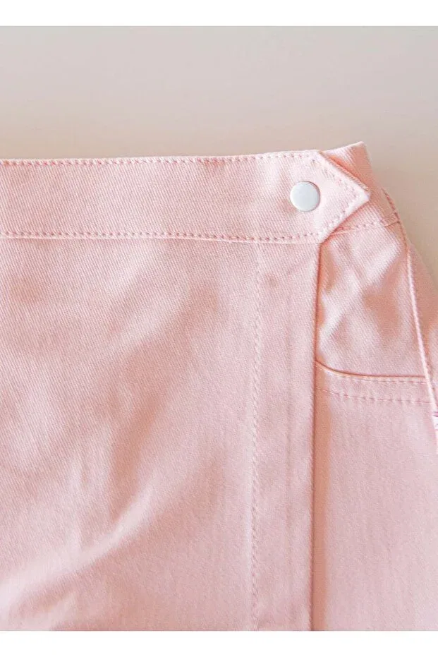Детский комплект для девочек Candy short skirt Kitikate, Pink — фото 3
