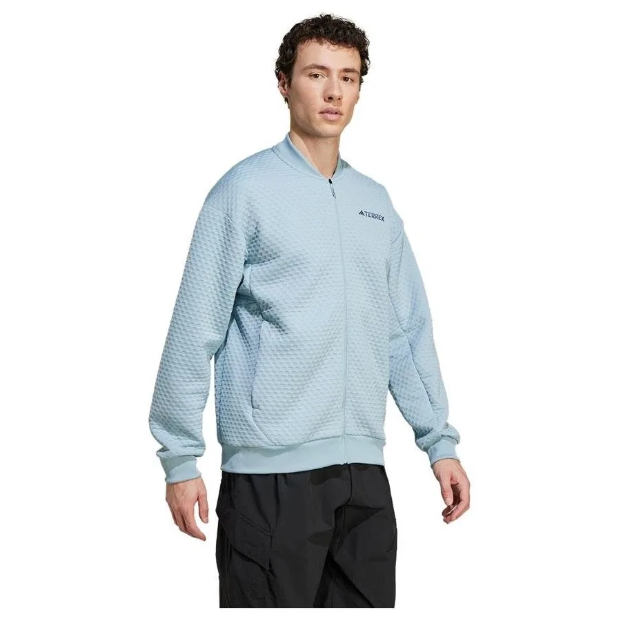 Мужская куртка XPL Sweat JKT adidas, Серый — фото 3