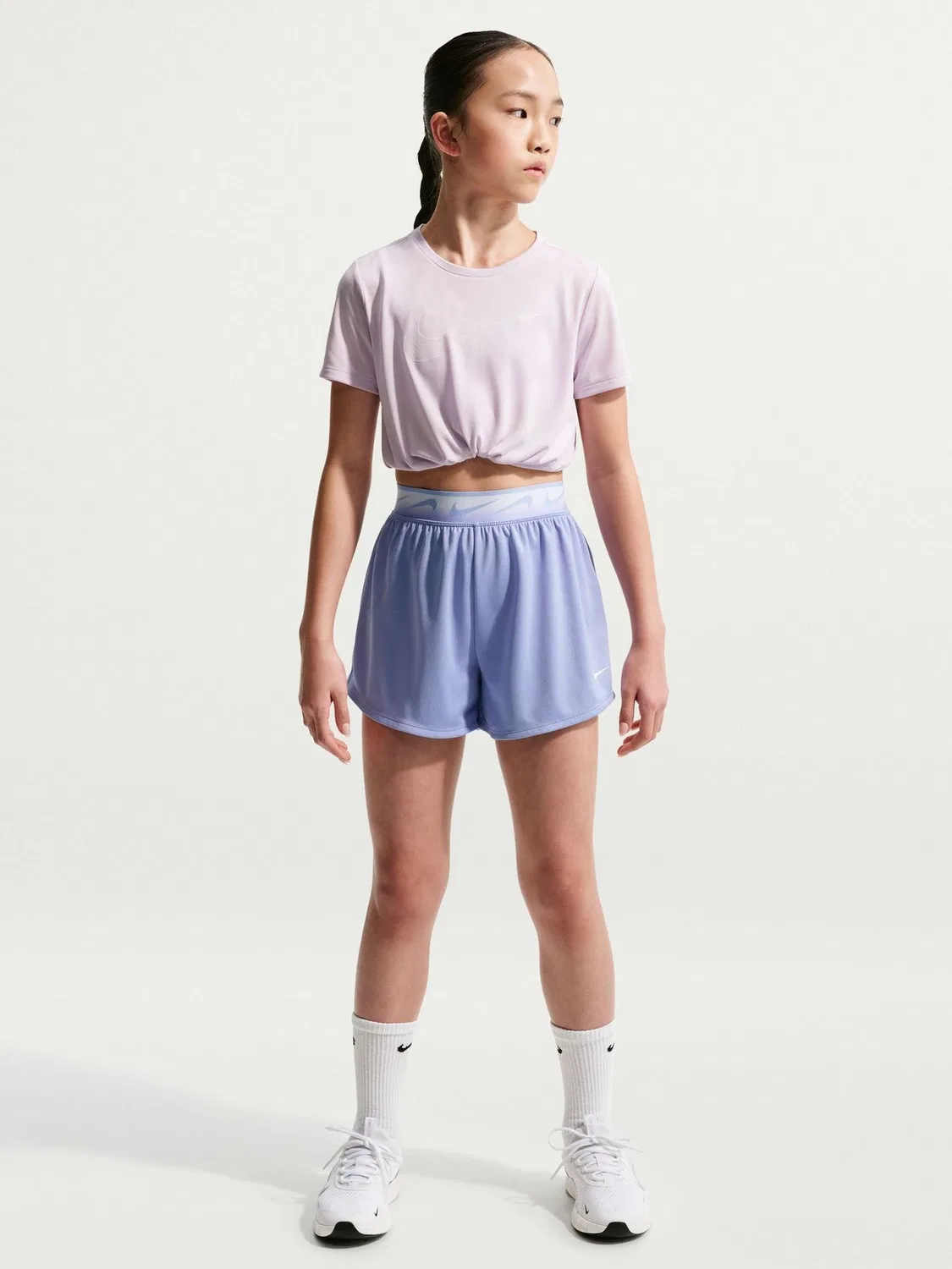 Шорты беговые Dri-FIT Dash Nike, фиолетовый — фото 2