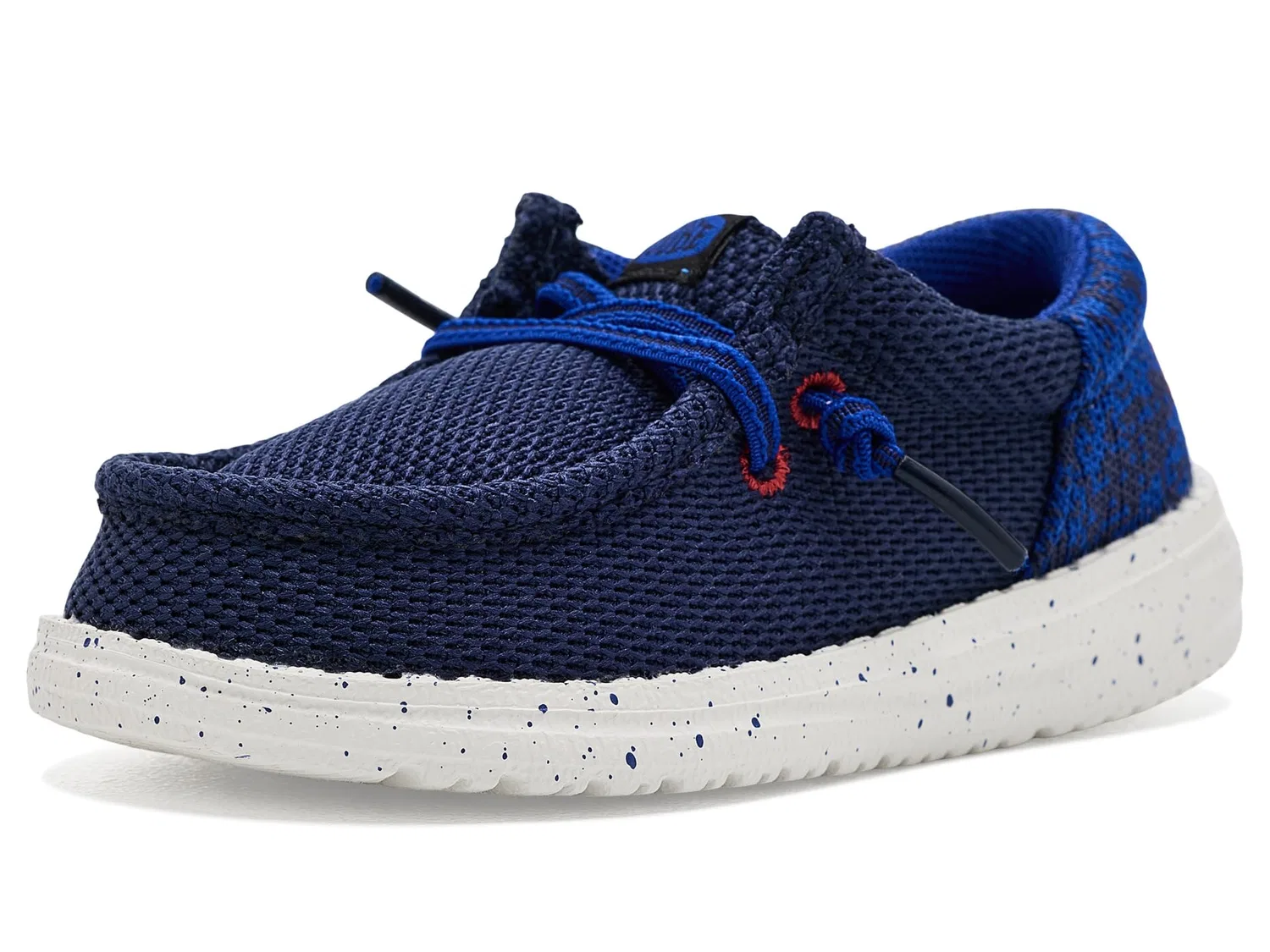 Кроссовки Wally Funk Gradient Mesh (для малышей) Hey Dude Kids, Navy/Multi