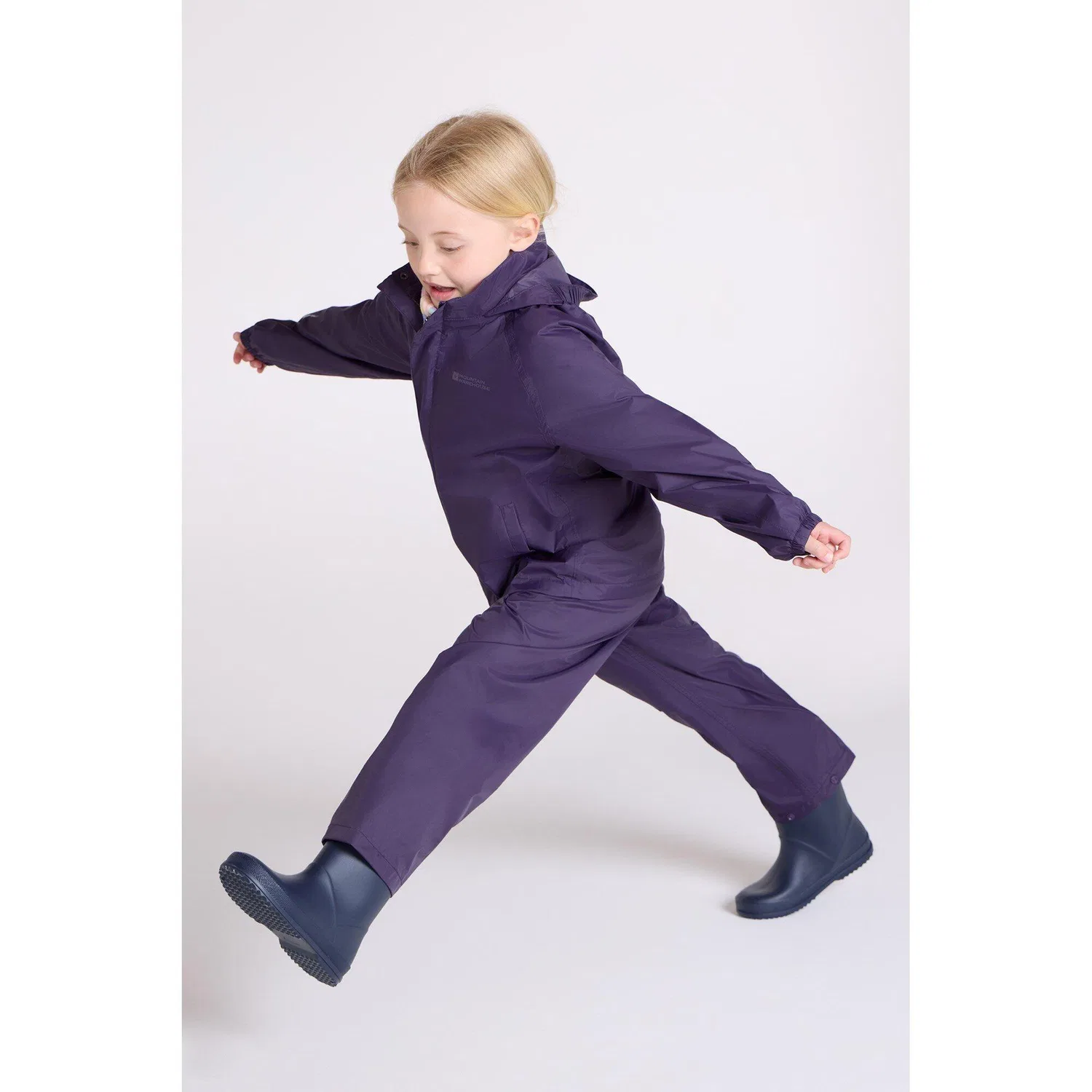 Детская водонепроницаемая куртка Pakka Mountain Warehouse, Dark Violet — фото 4