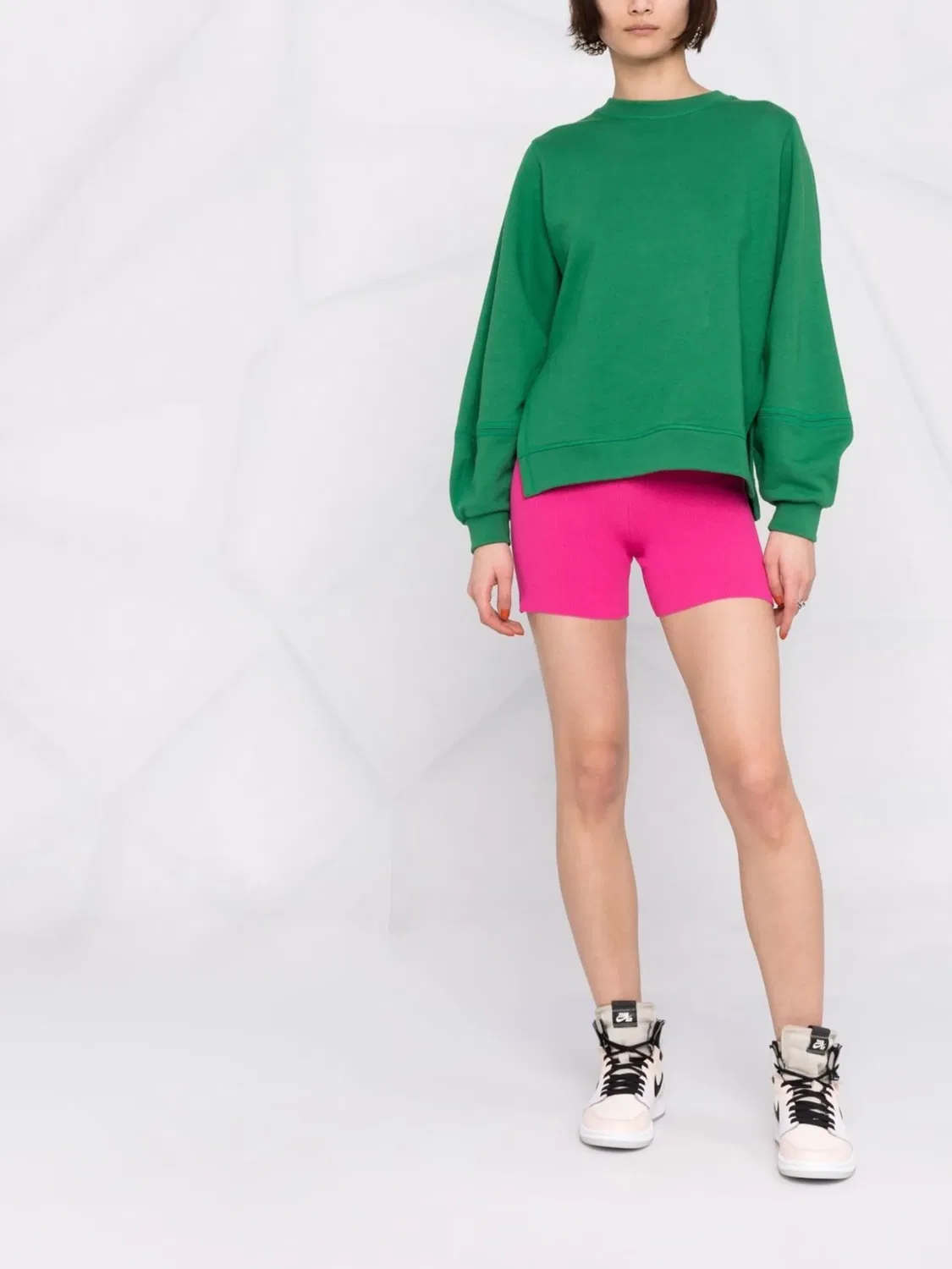 Рибаные шорты Jacquemus, розовый — фото 4