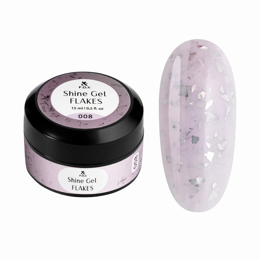 

FOX Shine Gel Flakes 008, 15 мл