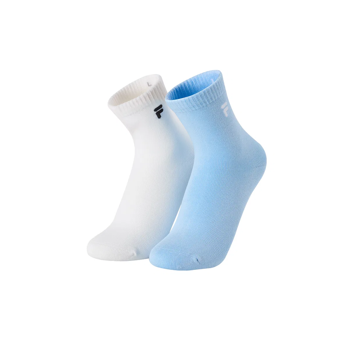 Детские носки тонкие с растяжением FILA KIDS, Light Cyan/Cloud White