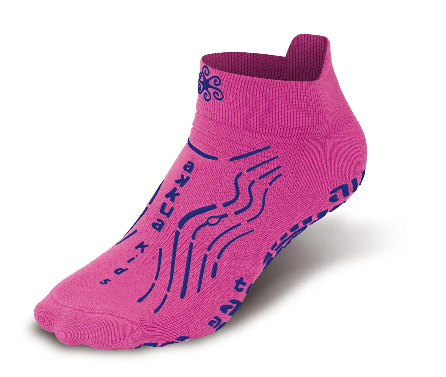 Детские носки с принтом Gym Kids Funktionssocken R-Evenge, Fuchsienrosa Blau