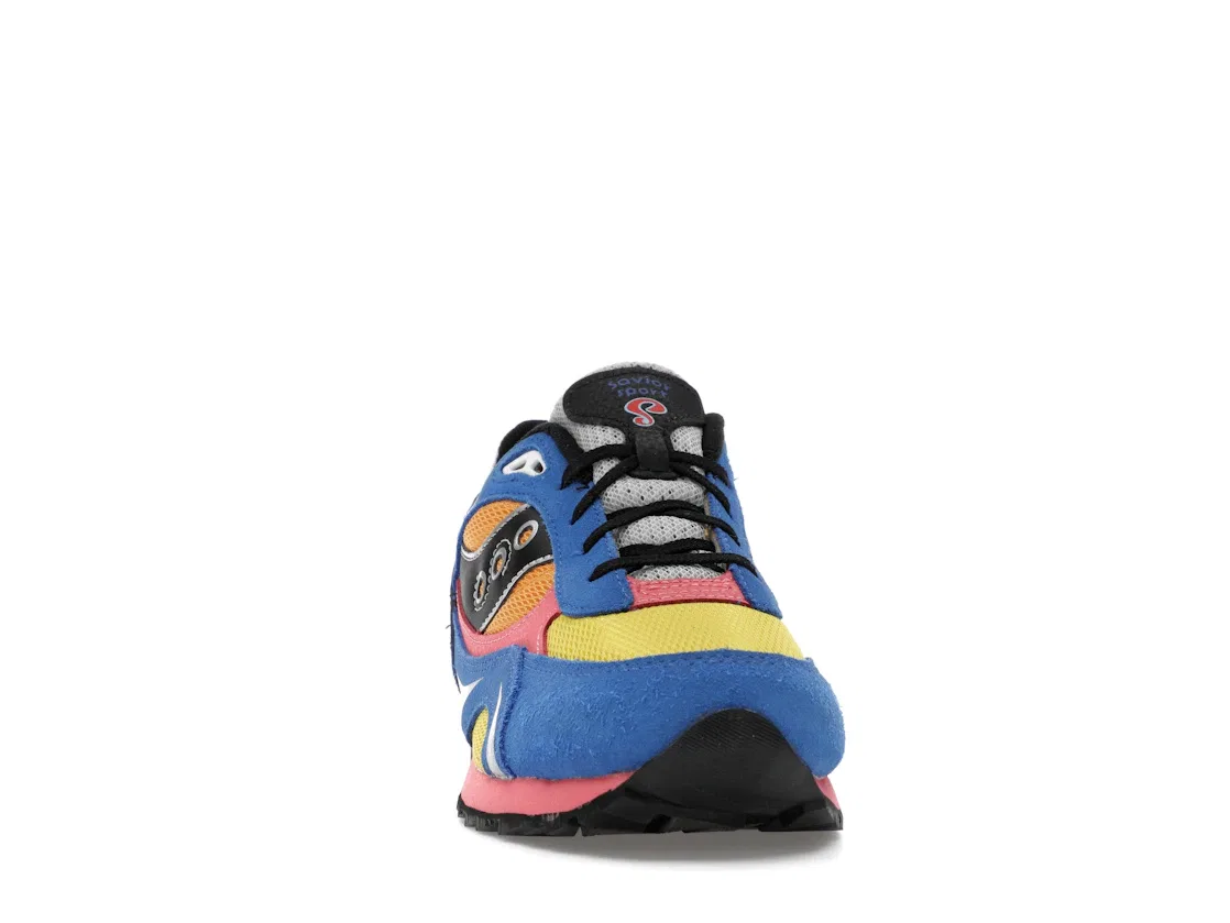Детские кроссовки Lifestyle Saucony Shadow 6000, Blue/Orange/Yellow/Pink — фото 2