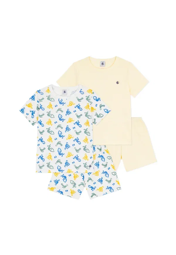 Комплект пижамы из 2 предметов хлопковый Petit Bateau, мультиколор