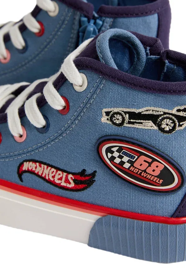 Ботинки с молнией Hot Wheels Marks & Spencer, синий — фото 4