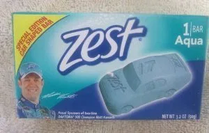 No brand Мыло фигурное Zest Car Shaped, 90 г, Aqua