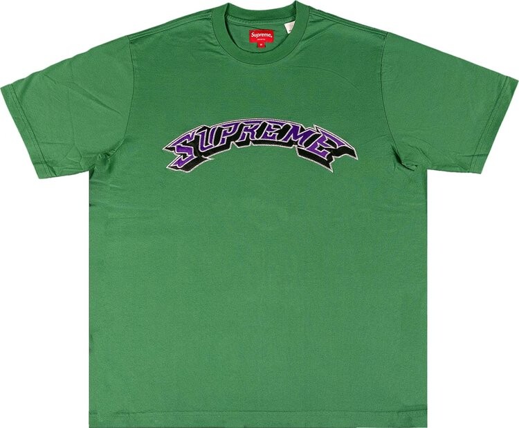 

Футболка Supreme Appliqué Arc Short-Sleeve Top 'Green', зеленый