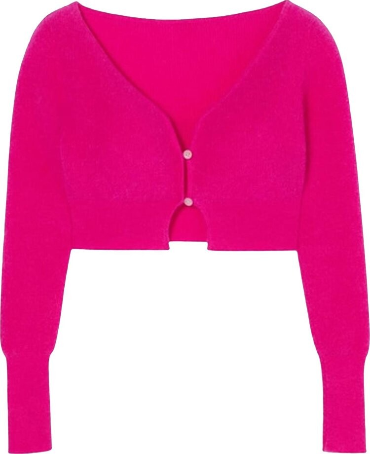 

Кардиган Jacquemus Le Cardigan Alzou 'Pink', розовый
