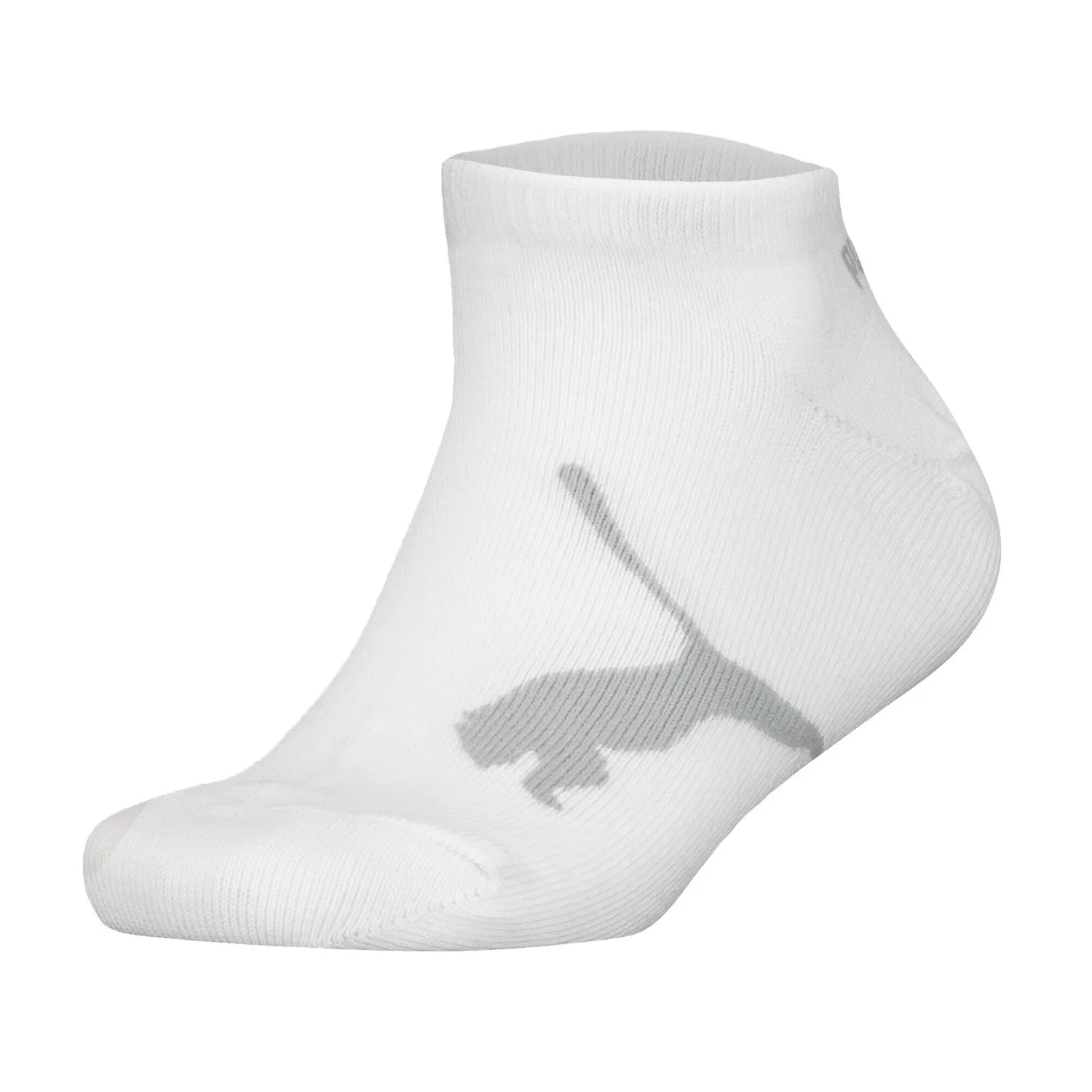 Детские носки с плоским швом, модель BWT Sneaker 12P, Puma, Bunt / Carbongrau — фото 2