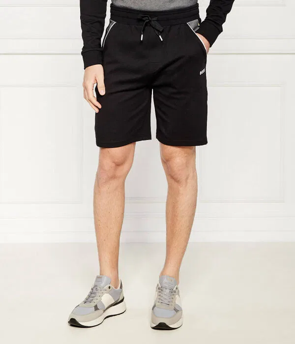Мужские шорты Regular Fit Бренд BOSS, черный — фото 3