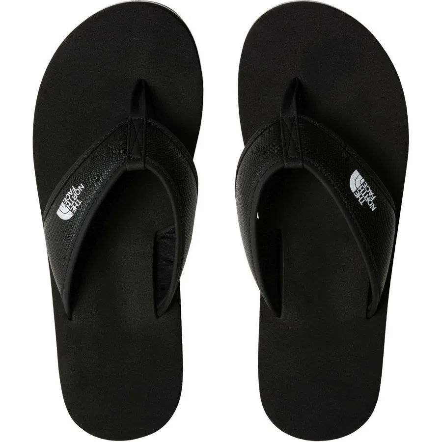 Сланцы детские с анатомической стелькой Base Camp Flip-Flop The North Face, Черно-серый — фото 2