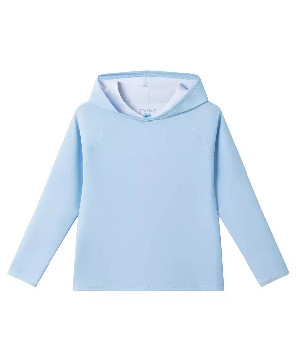 Детский купальник для мальчиков с длинным рукавом Rashguard Andy & Evan, Light Blue