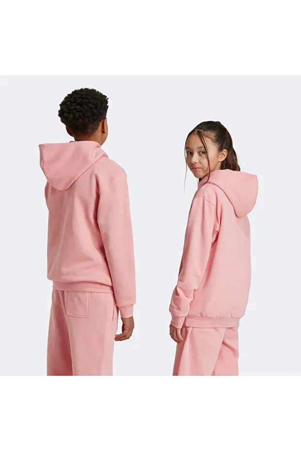 Детские свитшот для девочек с принтом J szn gfx Adidas, Pink — фото 3
