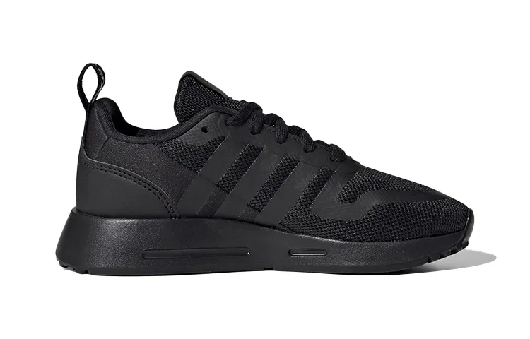 Детские беговые кроссовки с принтом Multi Abrasion Resistant Low top, Adidas Originals, Black — фото 2