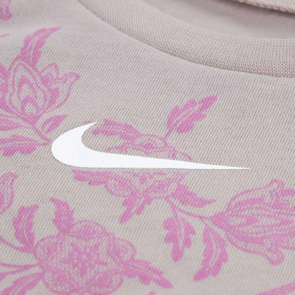 Комплект из футболки и леггинсов Nike Lace It Up Ft, серый — фото 3