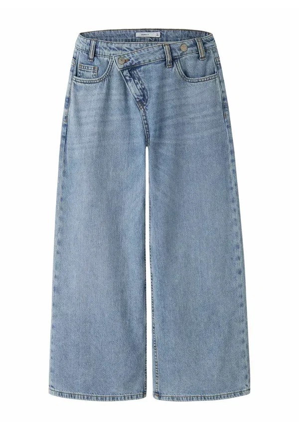 Джинсы деним Jeans x wide leg - relaxed fit jeans Name It Medium Blue Denim, синий — фото 3