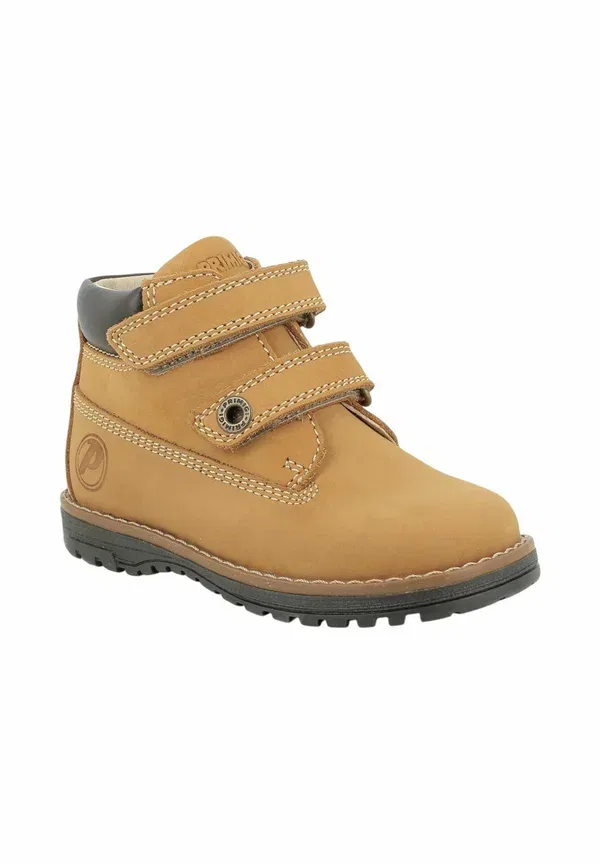 Ботинки кожаные Baby shoes Primigi, Mustard Yellow, желтый — фото 4
