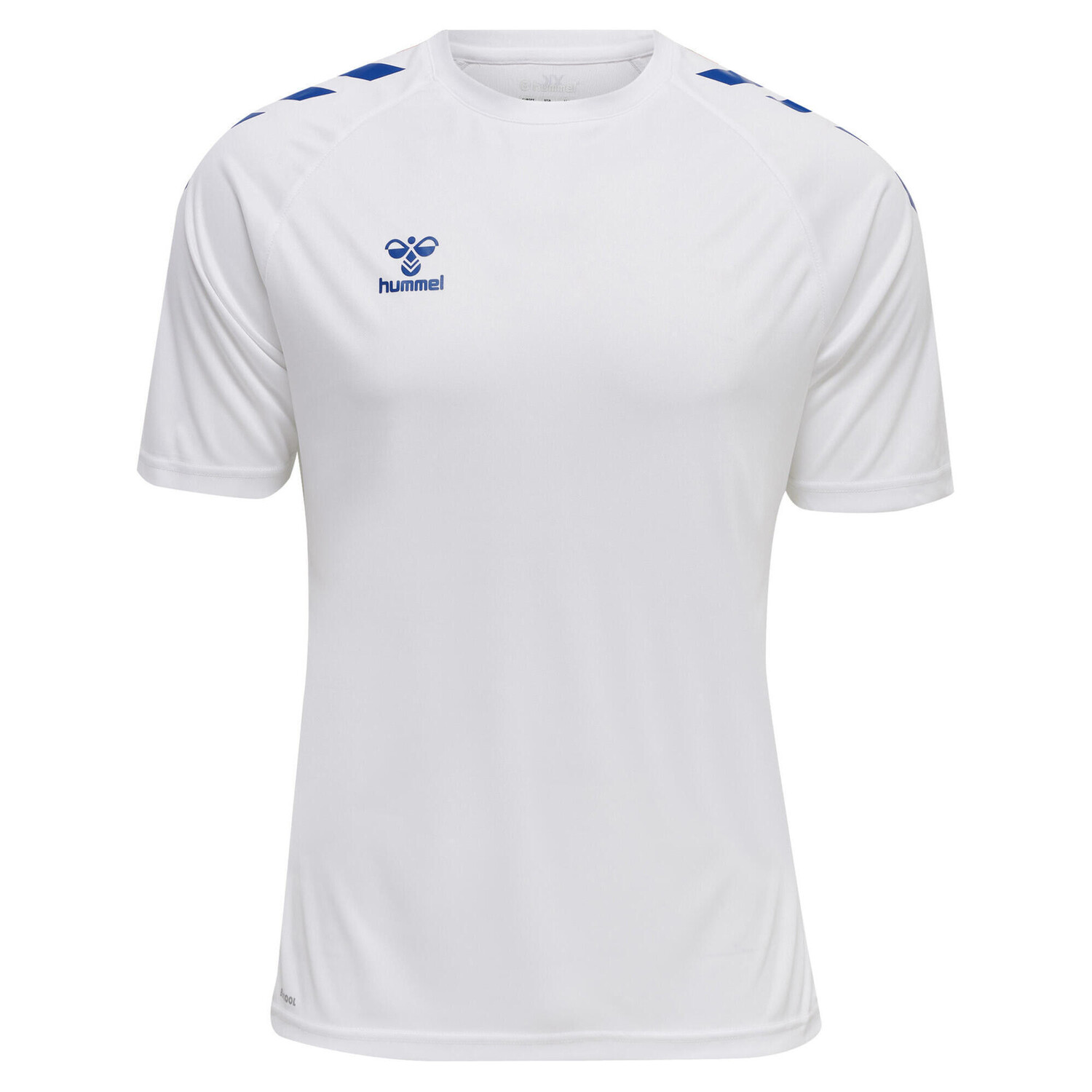 

Футболка Hmlcore Xk Core Poly S/S Футболка S/S унисекс HUMMEL, белый/белый/синий