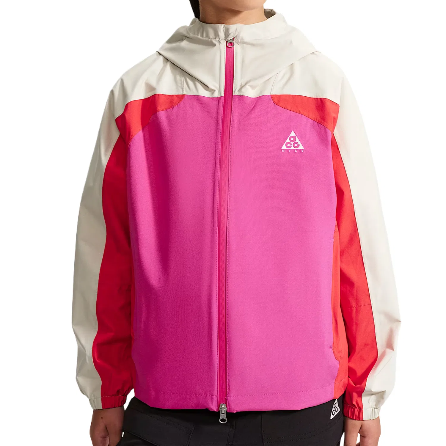 Детская куртка с капюшоном и средней растяжимостью Desert Pink Nike