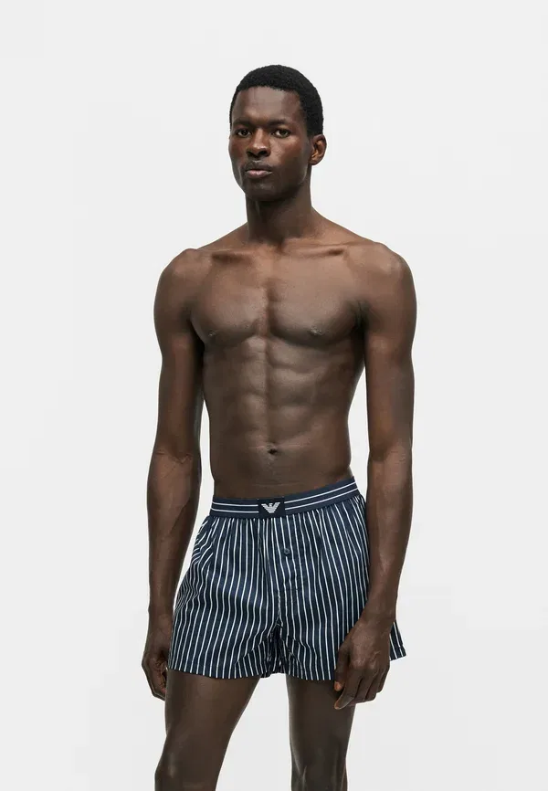 Комплект из 2 боксерских трусов с логотипом Emporio Armani — фото 4