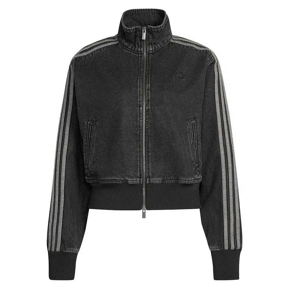 Женская куртка Firebird Track с принтом Adidas Originals, Black — фото 3