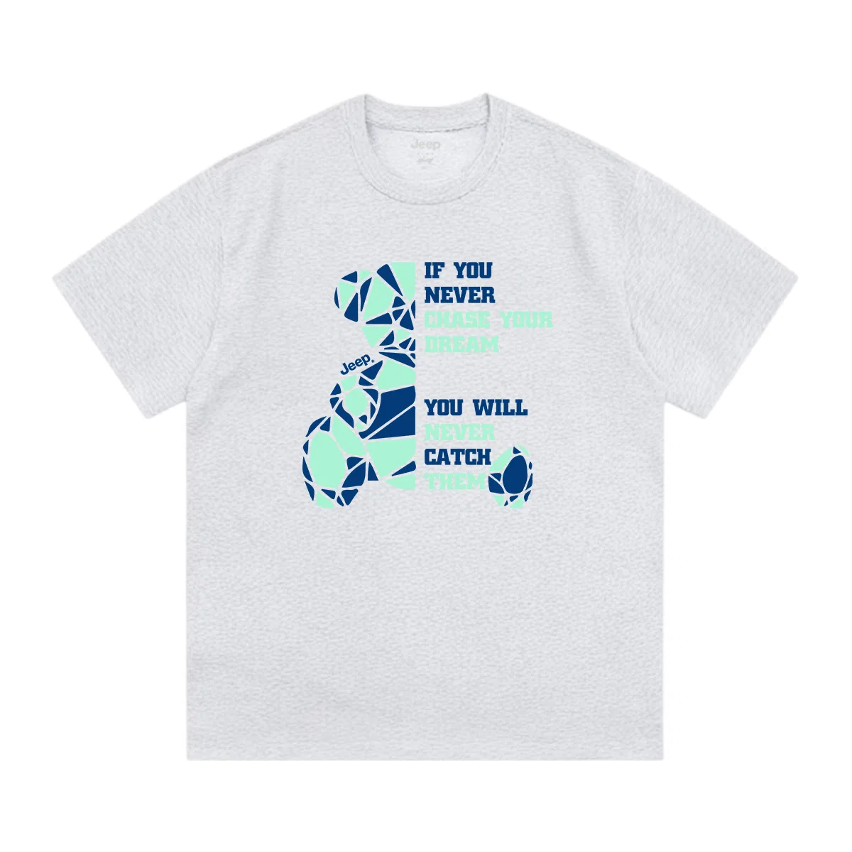 Детская футболка с круглым вырезом Jeep Grade School T Shirts, Heather Gray