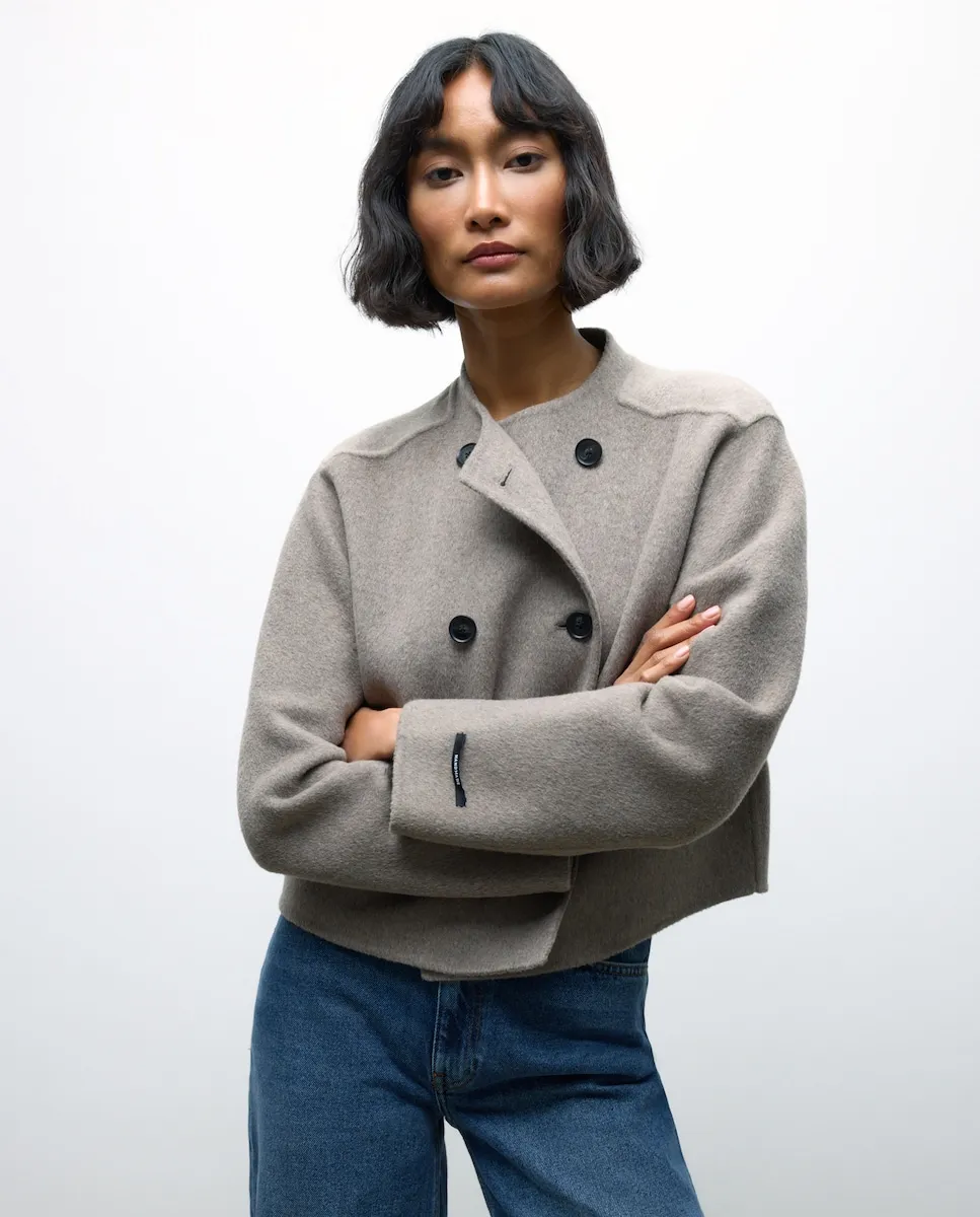 

Женская куртка ручной работы Tintoretto, бежево-серый