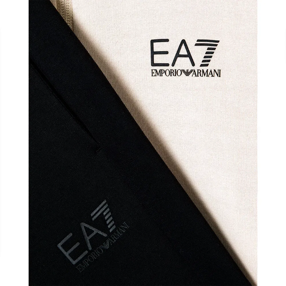 Детский спортивный костюм для мальчиков с молнией EA7 EMPORIO ARMANI, Black — фото 3