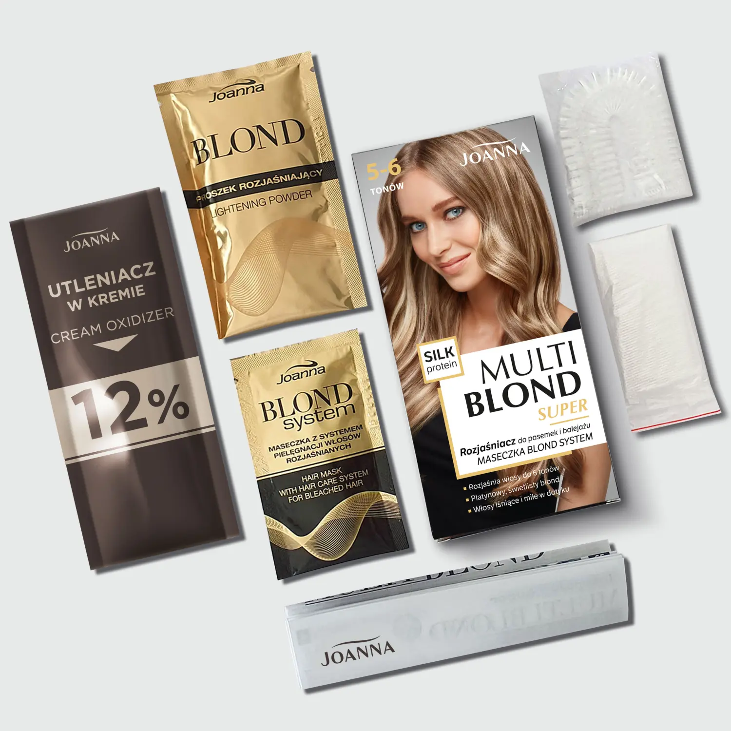 Joanna Blond Intensiv осветлитель на 5-6 тонов для мелирования и балаяжа, 1 упаковка — фото 3